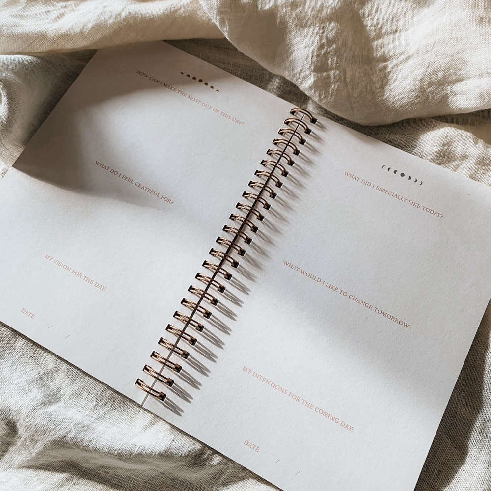 Guided Mindfulness Journal - Day & Night Intentions